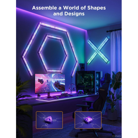 Govee x Evangelion Gaming Wall Light 6+2 Govee x Evangelion Gaming Wall Light 6+2