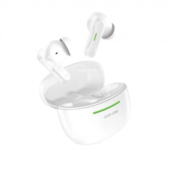 Green Lion Cairo Wireless Earbuds - White Green Lion Cairo Wireless Earbuds - White