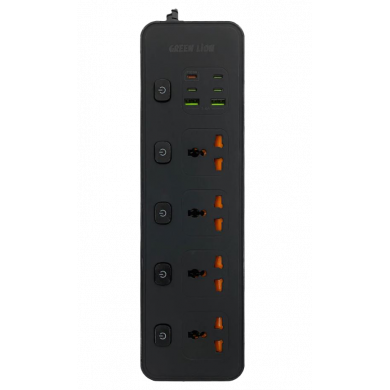 Green Lion PD30W Power Socket - Black Green Lion PD30W Power Socket - Black