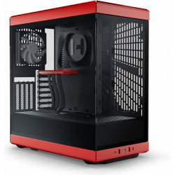HYTE Y40 ATX Mid-Tower Case - Black Red