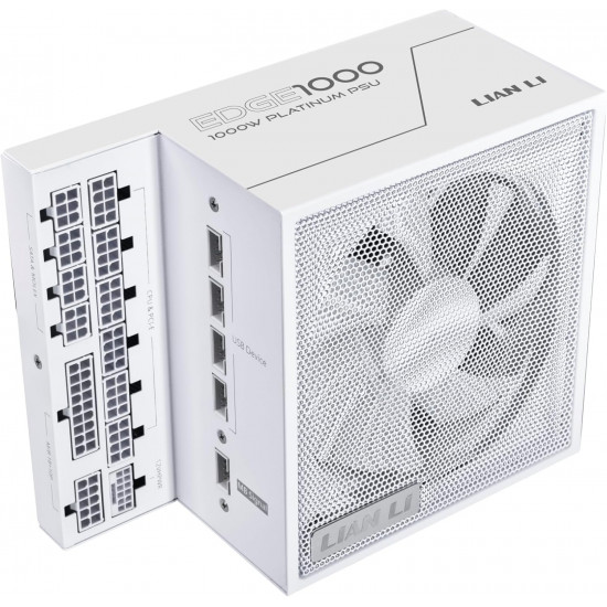 Lian Li Edge 1000 - eg1000w - 80 Plus Platinum - Fully Modular - PSU - White Lian Li Edge 1000 - eg1000w - 80 Plus Platinum - Fully Modular - PSU - White