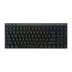 Logitech G515 TKL Lightspeed Tactile Wireless Gaming Keyboard - Black
