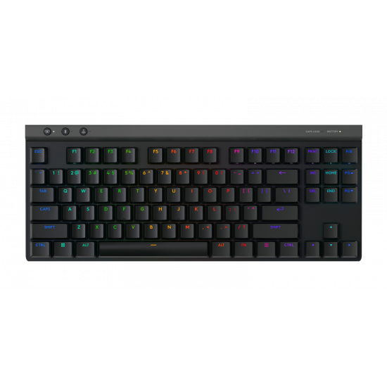 Logitech G515 TKL Lightspeed Tactile Wireless Gaming Keyboard - Black