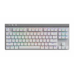 Logitech G515 TKL Lightspeed Wireless Gaming Keyboard (Tactile) - White