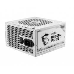 MSI - MAG A850GL PCIE5 - 850w - 80 Plus Gold - Modular - PSU - White