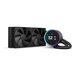 NZXT Kraken Elite 240mm LCD Liquid Cooler (2024) - Black