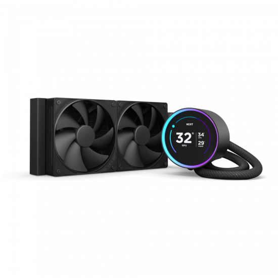 NZXT Kraken Elite 240mm LCD Liquid Cooler (2024) - Black
