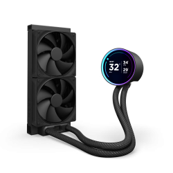 NZXT Kraken Elite 240mm LCD Liquid Cooler (2024) - Black