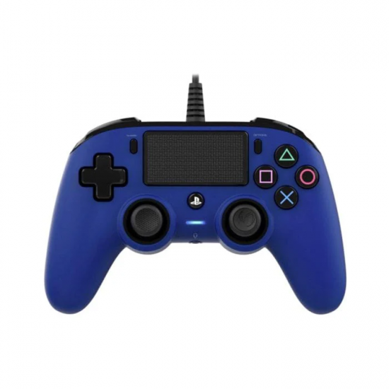 Nacon PS4 Wired Compact Controller - Blue Nacon PS4 Wired Compact Controller - Blue