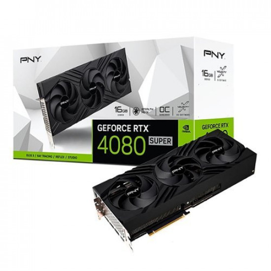 PNY GeForce RTX 4080 Super OC 16GB GPU PNY GeForce RTX 4080 Super OC 16GB GPU