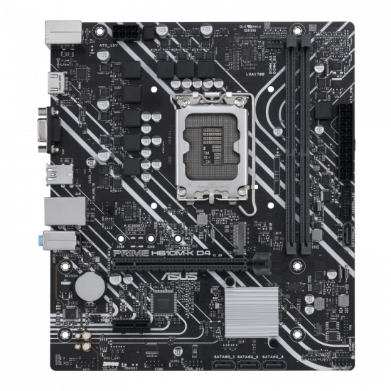 Asus Prime H610M-K DDR5 gaming motherboard Asus Prime H610M-K DDR5 gaming motherboard