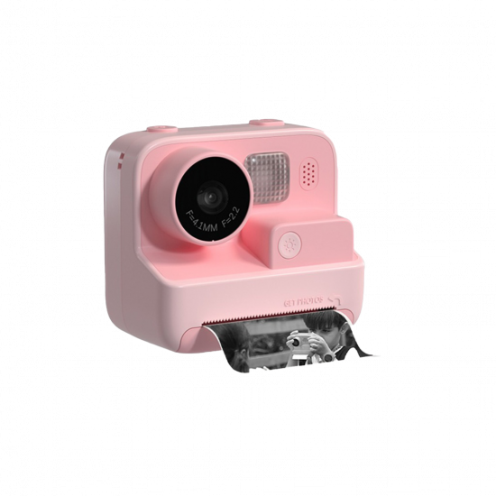 Porodo Kids Print Camera 1080P - Pink