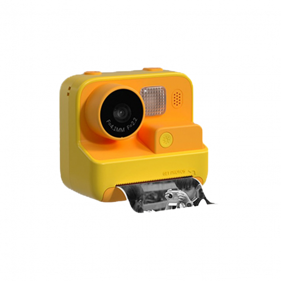 Porodo Kids Print Camera 1080P - Yellow