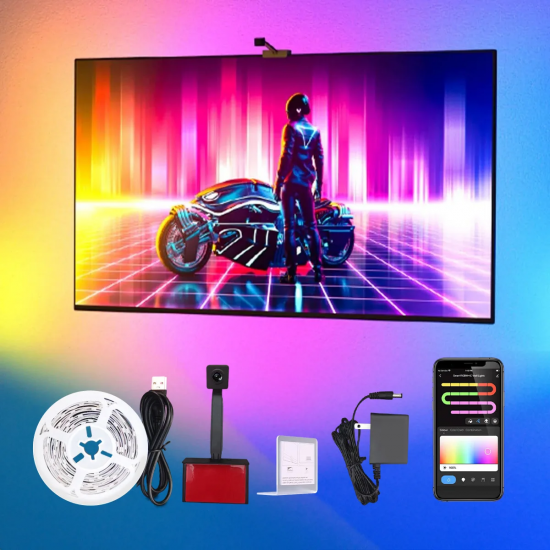 Smart 55"-65" TV LED strip Light WIFI
