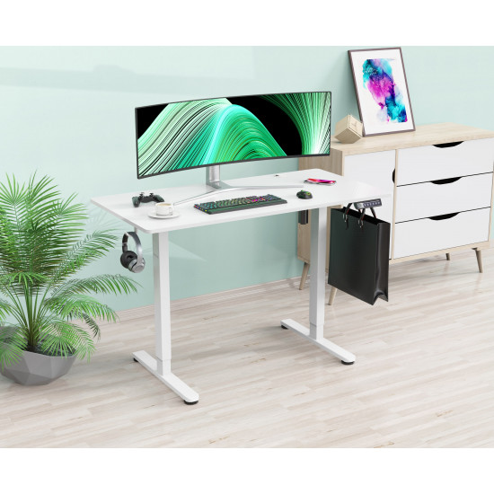 Devo gaming table - AGR Lite (120x60) - White Devo gaming table - AGR Lite (120x60) - White