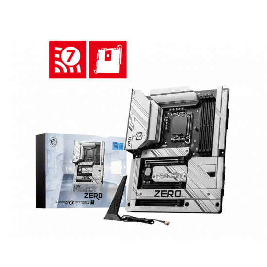 MSI z790 PROJECT ZERO Motherboard MSI z790 PROJECT ZERO Motherboard