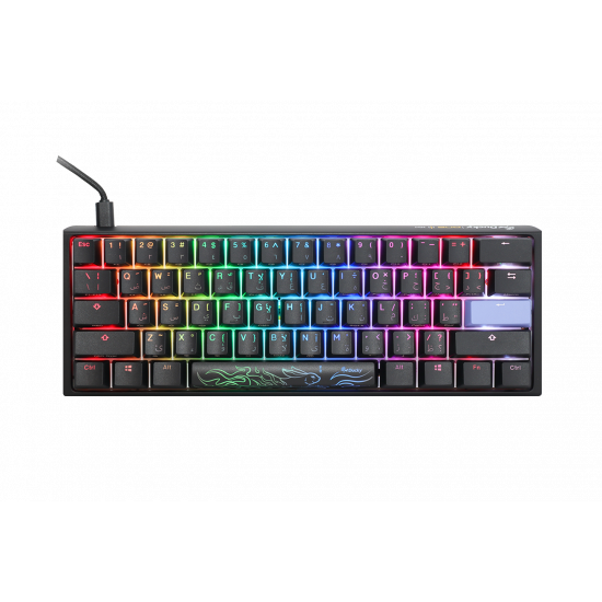 Ducky One 3 Mini - Arabic - Speed Silver Switch - Black Ducky One 3 Mini - Arabic - Speed Silver Switch - Black