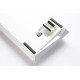 Ducky One 3 Mini - Arabic - Blue Switch - White