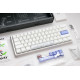 Ducky One 3 Mini - Arabic - Blue Switch - White