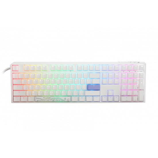 Ducky One 3 RGB 100% - Arabic - Cherry Silver - White Ducky One 3 RGB 100% - Arabic - Cherry Silver - White