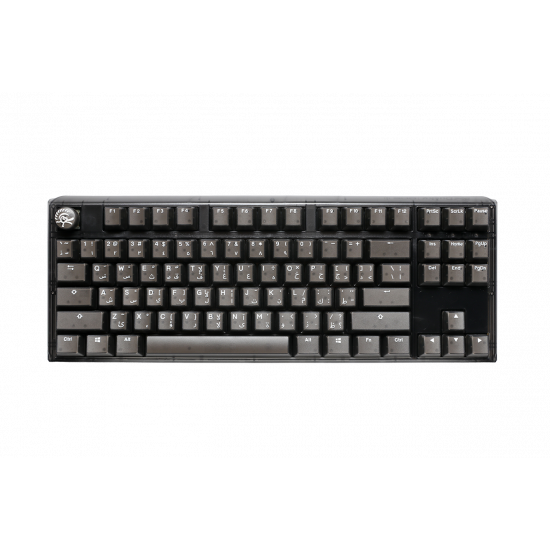 Ducky One 3 RGB TKL - Arabic - Cherry Red - Black Ducky One 3 RGB TKL - Arabic - Cherry Red - Black