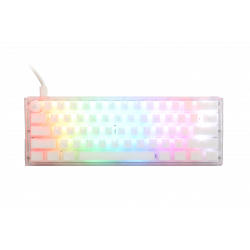 Ducky One 3 Aura White Mini - Arabic - Red Switch - White
