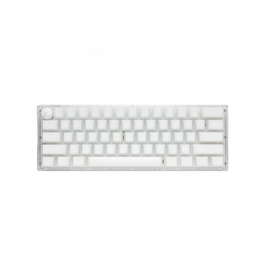 Ducky One 3 Aura White Mini - Arabic - Red Switch - White Ducky One 3 Aura White Mini - Arabic - Red Switch - White