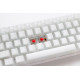 Ducky One 3 Aura White Mini - Arabic - Red Switch - White