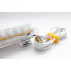 Ducky One 3 Aura White Mini - Arabic - Red Switch - White