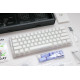 Ducky One 3 Aura White Mini - Arabic - Red Switch - White