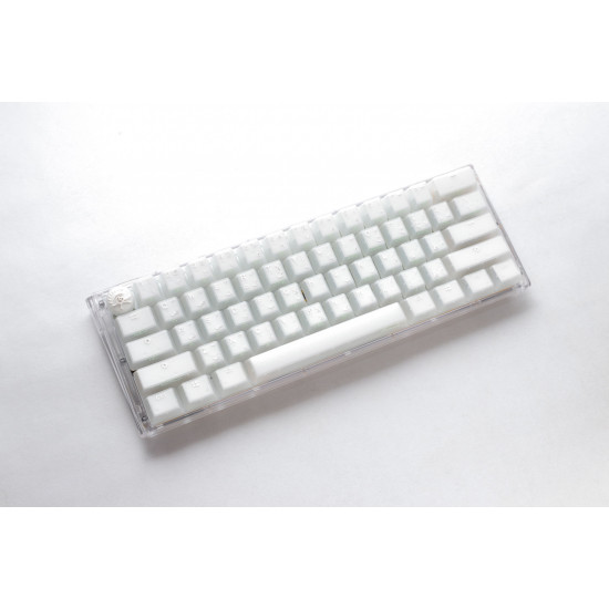 Ducky One 3 Aura White Mini - Arabic - Red Switch - White