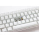 Ducky One 3 Aura White Mini - Arabic - Red Switch - White