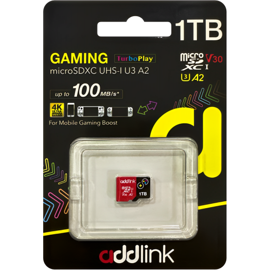 Addlink Turboplay MicroSD USH1 v30 U3 A2 Addlink Turboplay MicroSD USH1 v30 U3 A2