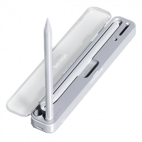 Porodo Charging & Storage for Pencil 1/2 570mAh - White Porodo Charging & Storage for Pencil 1/2 570mAh - White