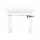 Devo Gaming Table - Agr Lite Frame - White