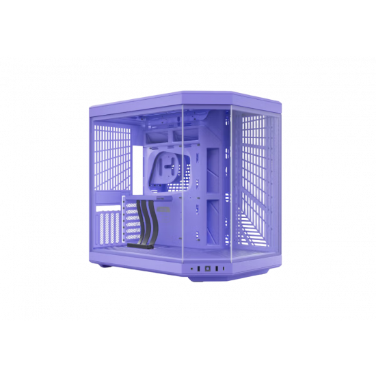 HYTE Y70 ATX Dual Chamber Mid-Tower Case - Taro Milk (Purple)