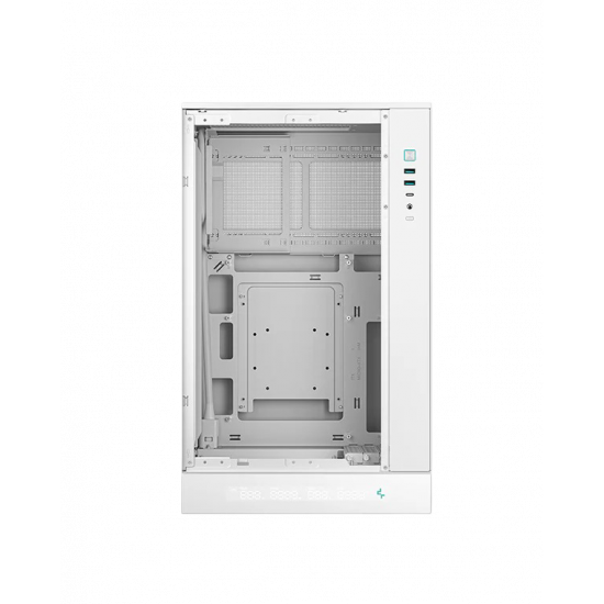 DeepCool CH270 Digital Portable High-Airflow M-ITX / M-ATX Case - White