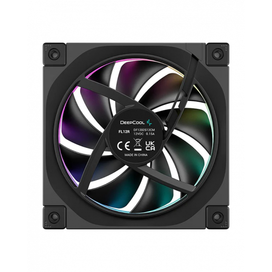 DeepCool FL12 1xFan ARGB 120mm PWM Reverse - Black