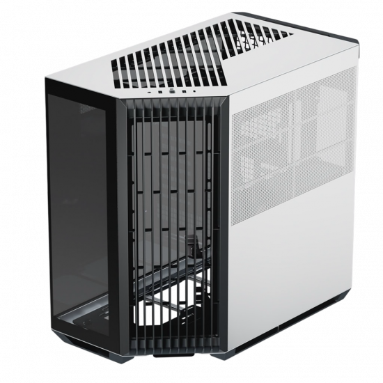APNX V1 ATX Mid Tower (Glass Edition) - Black / White
