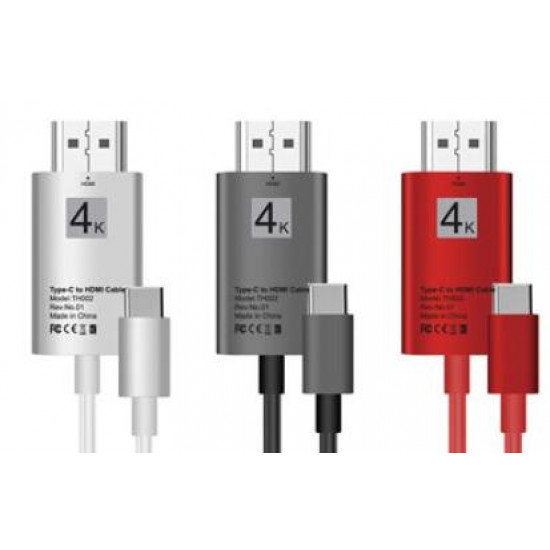 4k 60Hz Type C to HDMI cable 2m 4k 60Hz Type C to HDMI cable 2m