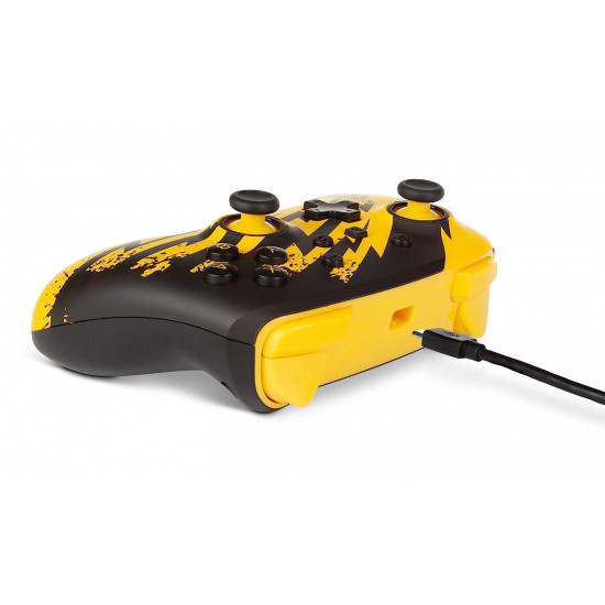 Nintendo Switch PowerA Enhanced Wired Controller – Pikachu Lightning Nintendo Switch PowerA Enhanced Wired Controller – Pikachu Lightning