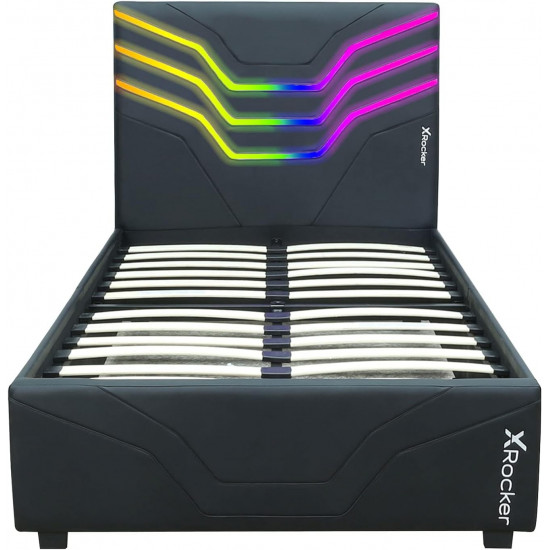 X Rocker Cosmos RGB Single Gaming Bed