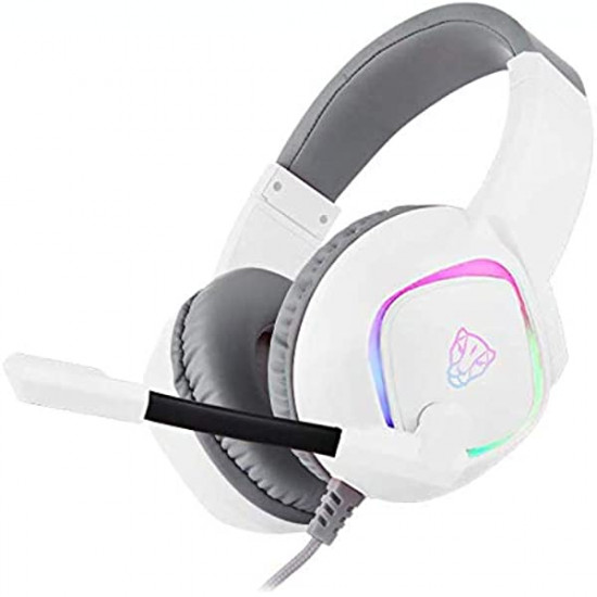 Motospeed G750 Wired Gaming headset USB RGB PS4/PC - White