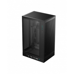 DeepCool CH270 Digital Portable High-Airflow M-ITX / M-ATX Case - Black