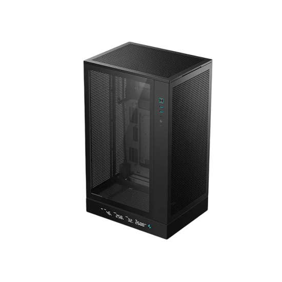 DeepCool CH270 Digital Portable High-Airflow M-ITX / M-ATX Case - Black