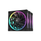 DeepCool FL12 3xFan ARGB 120mm PWM - Black DeepCool FL12 3xFan ARGB 120mm PWM - Black