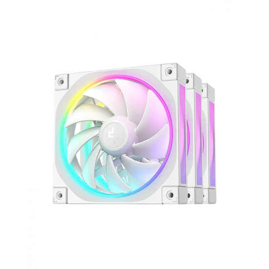 DeepCool FL12 3xFan ARGB 120mm PWM - White DeepCool FL12 3xFan ARGB 120mm PWM - White