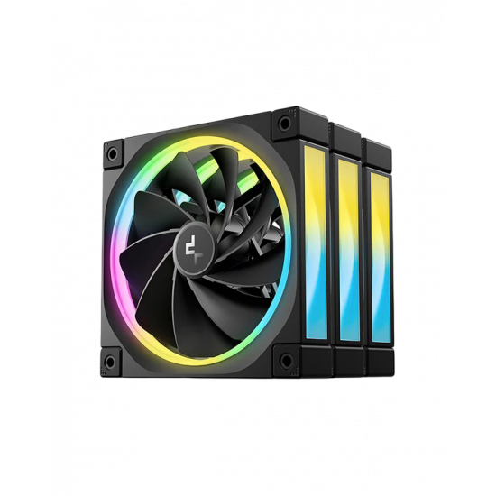 DeepCool FL12 3xFan ARGB 120mm PWM Reverse - Black DeepCool FL12 3xFan ARGB 120mm PWM Reverse - Black
