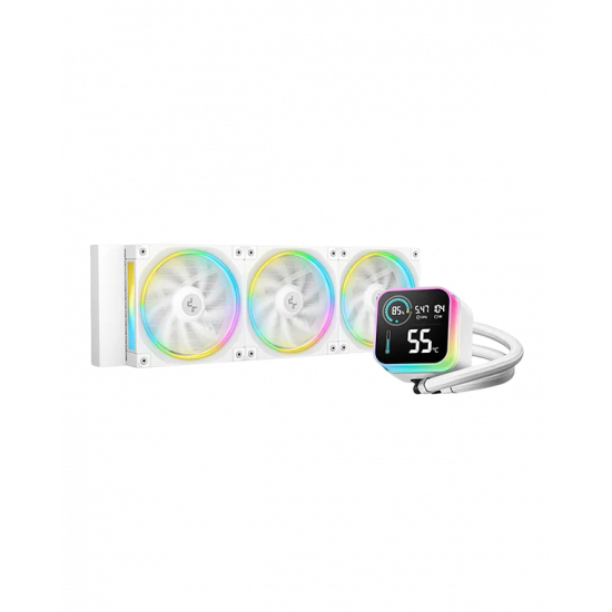 DeepCool LQ360 AIO Liquid Cooler LCD Screen - White