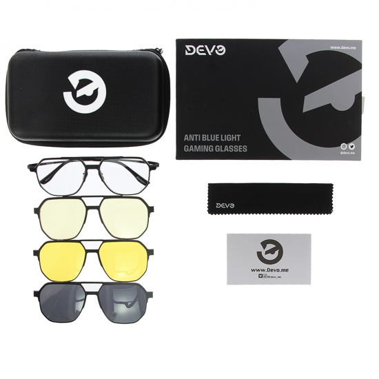Devo Gaming Glasses - Quadtics